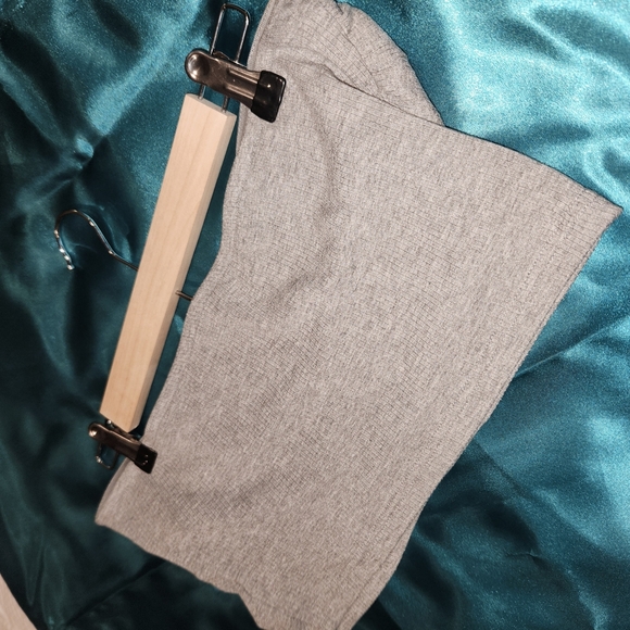 SHEIN Gray Wrap Ruched Bandeau - Picture 3 of 7